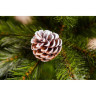 Новогодняя елка TRIUMPH TREE, Женева, 230 см, c шишками, заснеженная 73122