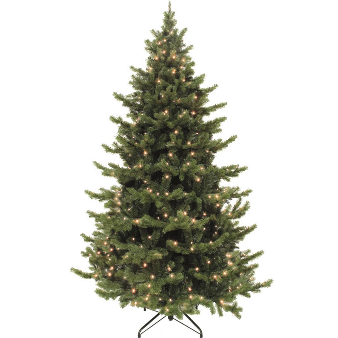 Новогодняя елка TRIUMPH TREE, Шервуд премиум, 600 см, 3728 ламп, зеленая 73152